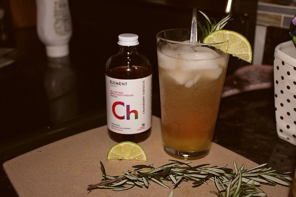 Rosemary ginger mule