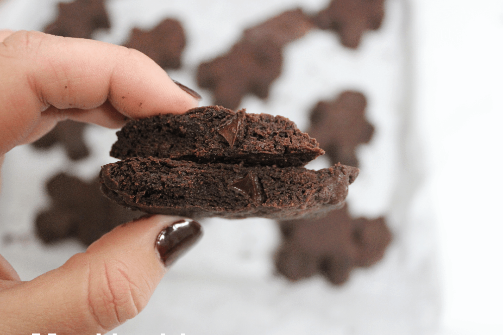 Dark chocolate peppermint&nbsp;shortbread